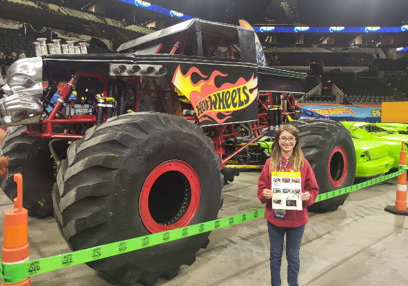 Mia thriving with type 1 diabetes